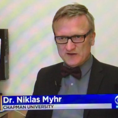 CBS LA TV with Niklas Myhr, The Social Media Professor