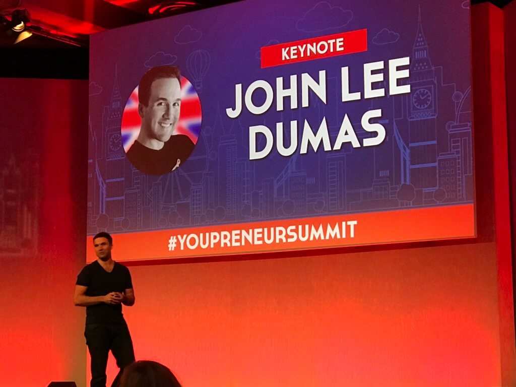 Youpreneur summit, John Lee Dumas, EOFire