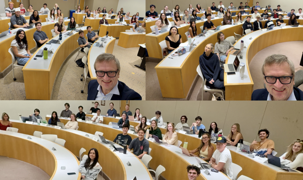Chapman University, Digital Marketing class, Niklas Myhr, The Social Media Professor