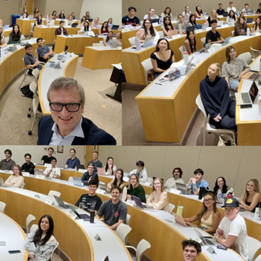 Chapman University, Digital Marketing class, Niklas Myhr, The Social Media Professor