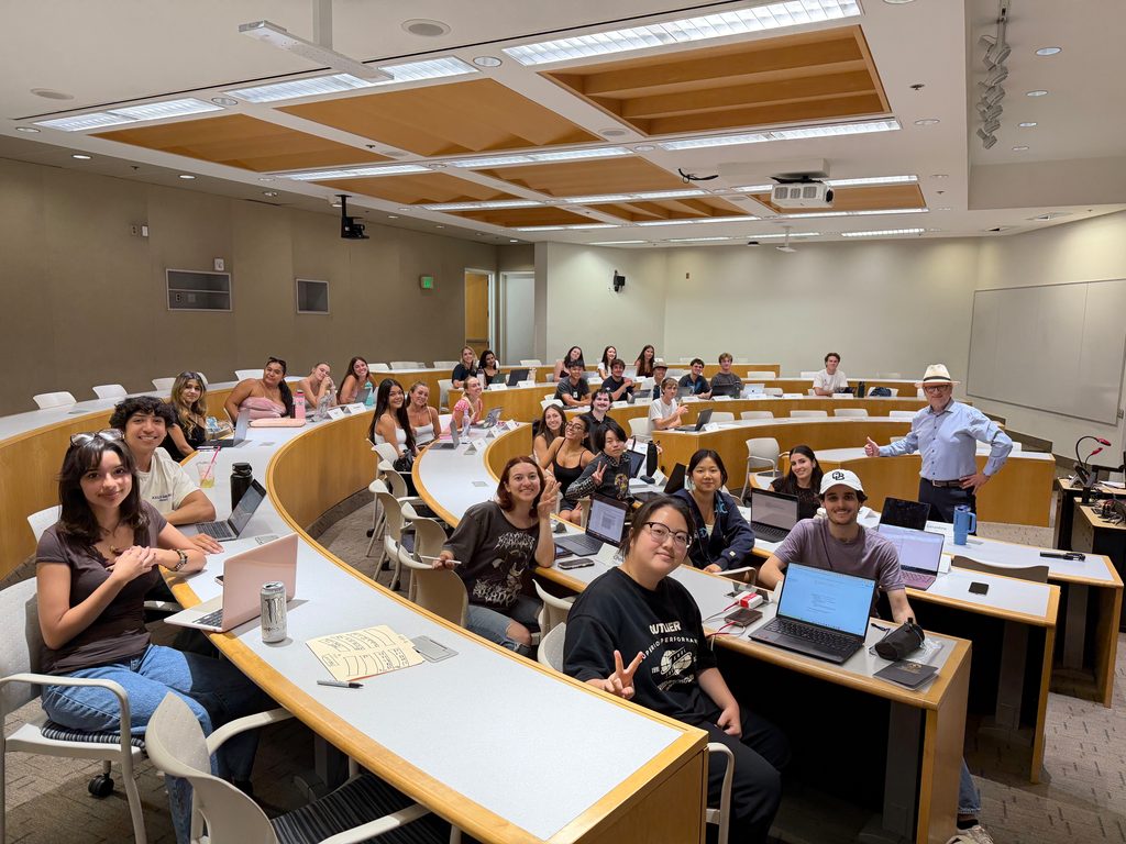 Chapman University, Argyros College, Influencer & Social Media Marketing class, Professor Niklas Myhr, Section 2, Fall 2026