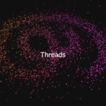 Threads, an Instagram app, graphic